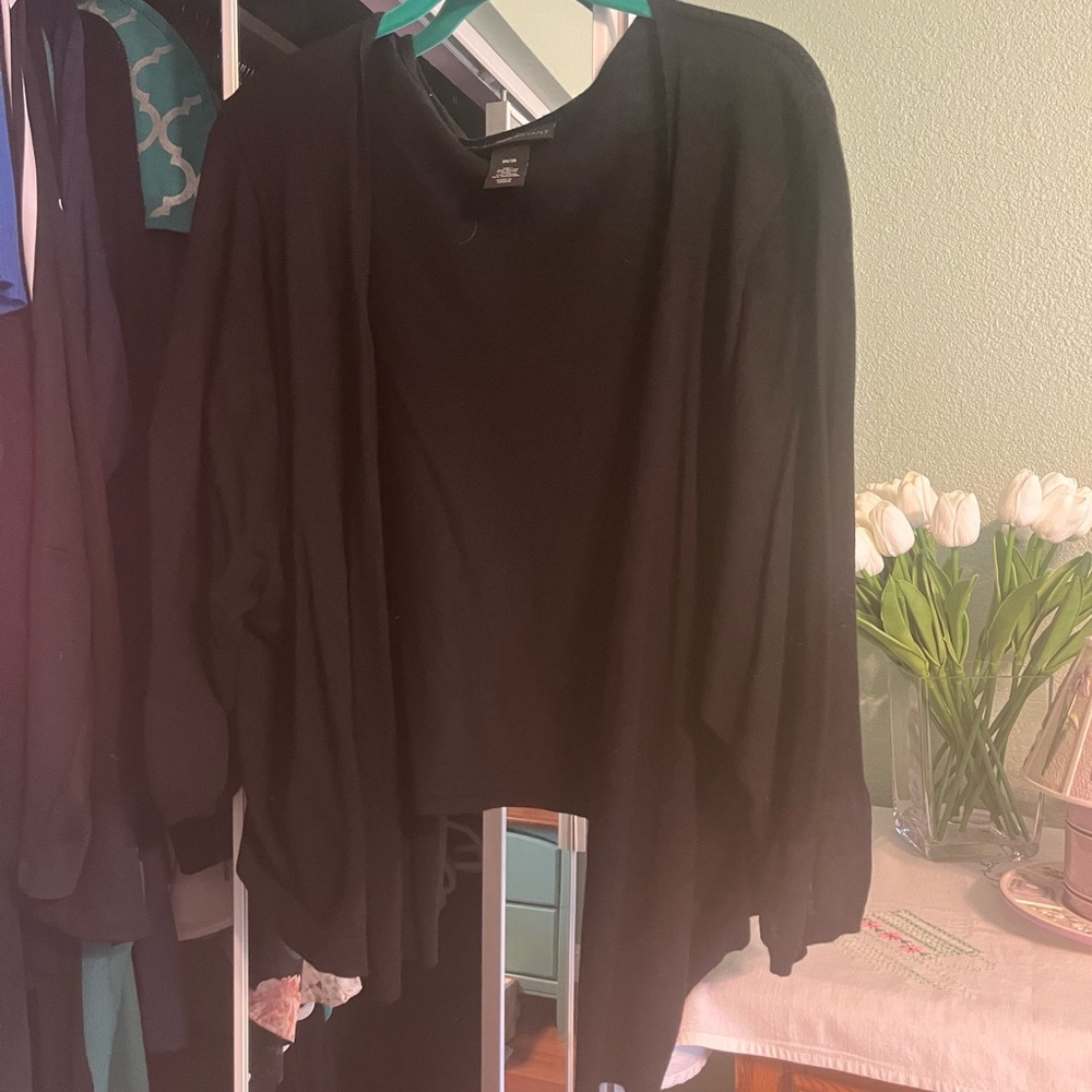 Lane Bryant Elegant Black Top